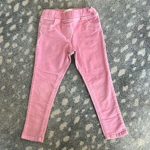 Pink Mini Boden corduroy pants 4T